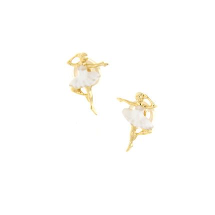 EARRINGS  GOLD 585 - 97425