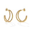 EARRINGS  GOLD 585