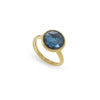 RING  GOLD 750 & SEMIPRECIOUS STONES