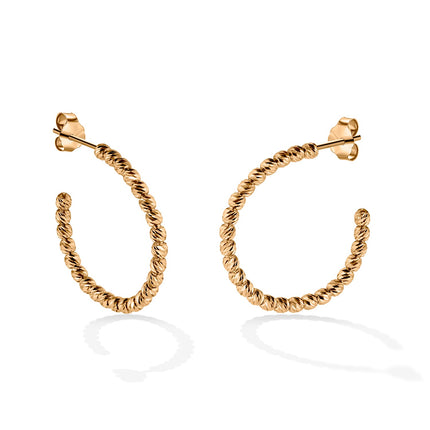 EARRINGS PINK GOLD 585 - 97607