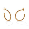 EARRINGS PINK GOLD 585   - 97607