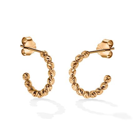 EARRINGS PINK GOLD 585 - 97608