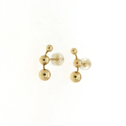 EARRINGS  GOLD 585 - 97623