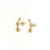EARRINGS  GOLD 585 - 97623