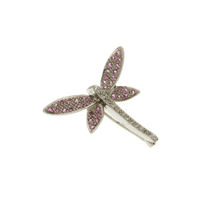 BROOCH WHITE GOLD Κ18 ΜΕ - 9782