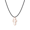 PENDANT PINK GOLD 375 - 97845
