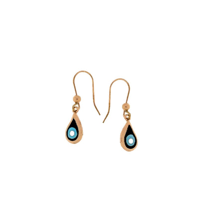 EARRINGS PINK GOLD 375 - 97903