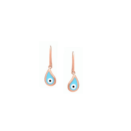EARRINGS PINK GOLD 375 - 97904