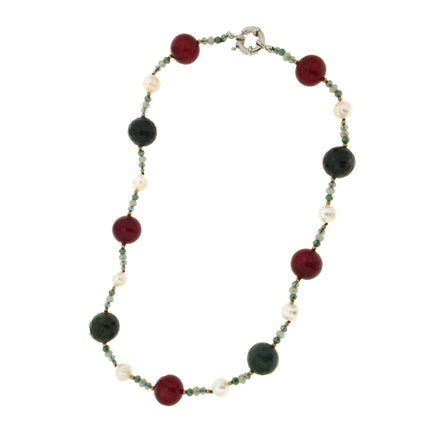 NECKLACE  NO PRECIOUS METALl & SEMIPRECIOUS STONES  - 98054