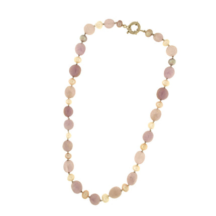 NECKLACE WITH PEARLS & SEMIPRECIOUS STONES - 98056