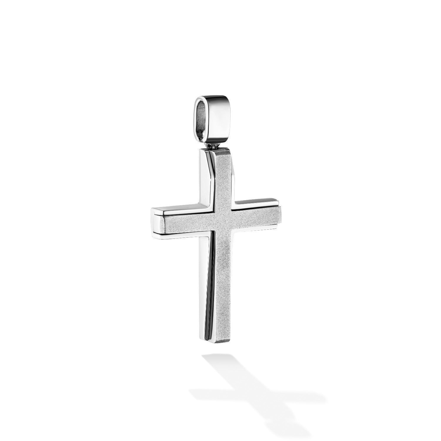 CROSS WHITE GOLD 585