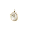 PENDANT WHITE GOLD 750 & PEARLS  - 98118