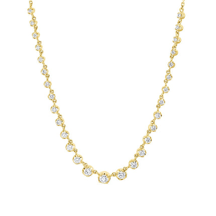 NECKLACE  GOLD 750 & PRECIOUS STONES - 98171