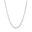 NECKLACE WHITE GOLD 750 & PRECIOUS STONES  - 98172