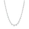 NECKLACE WHITE GOLD 750 & PRECIOUS STONES  - 98172