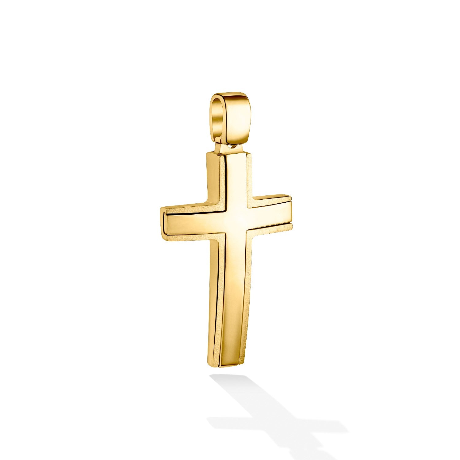 CROSS WHITE GOLD 585