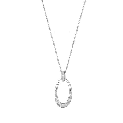 NECKLACE  SILVER 925 & C.Z. - 98281