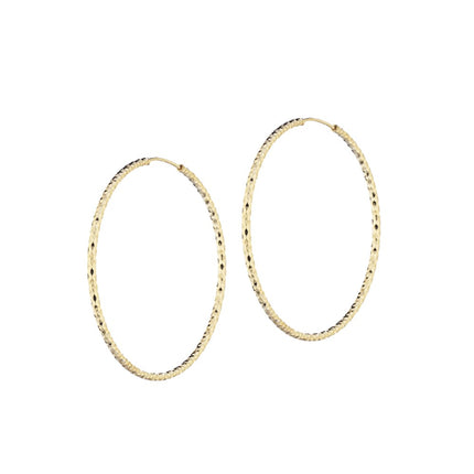 EARRINGS YELLOW SILVER 925 - 98292