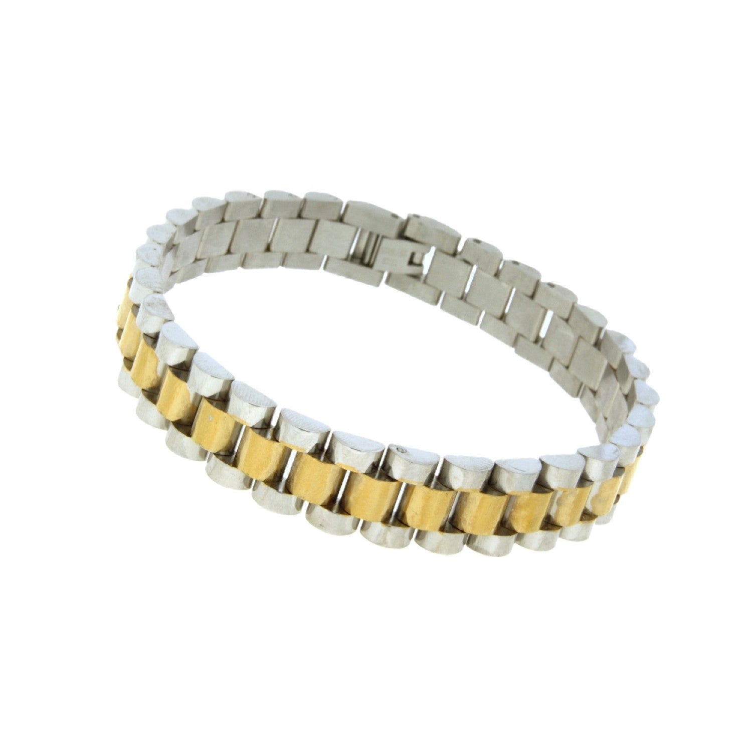 BRACELET YELLOW & WHITE NO PRECIOUS METAL