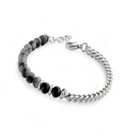 BRACELET WHITE NO PRECIOUS METAL & SYNTHETIC STONES