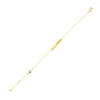 BRACELET  GOLD 585 & SEMIPRECIOUS STONES - 98328