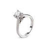 RING WHITE GOLD 750 & PRECIOUS STONES - 98413