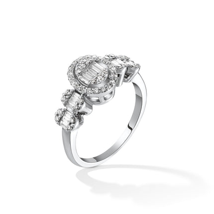 RING  GOLD 750 & PRECIOUS STONES - 98489