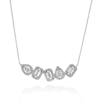 NECKLACE  GOLD 750 & PRECIOUS STONES - 98491