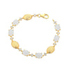 BRACELET YELLOW SILVER 925 & SEMIPRECIOUS STONES  - 98498