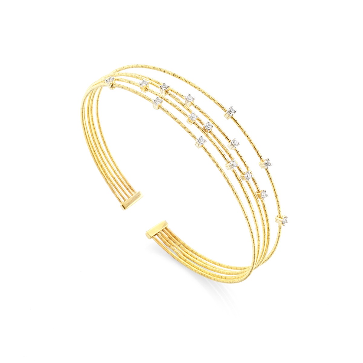 BRACELET YELLOW SILVER 925 & C.Z.  - 98532