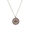 NECKLACE  SILVER 925 & SYNTHETIC STONES - 98559