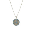 NECKLACE  SILVER 925 & SYNTHETIC STONES - 98563