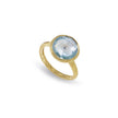 RING YELLOW GOLD Κ18 ΜΕ SEMIPRECIOUS STONES - 98630