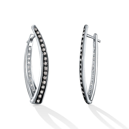 EARRINGS GOLD 18K PRECIOUS STONES - 98635