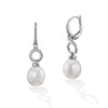 EARRINGS WHITE GOLD 750 & PRECIOUS STONES  - 98701