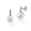 EARRINGS WHITE GOLD 750 & PRECIOUS STONES  - 98705