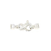 CLASP  WHITE GOLD 585   - 98817