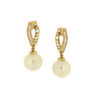 EARRINGS  GOLD 750 & PEARLS  - 98907