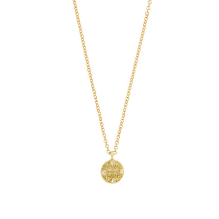 NECKLACE  GOLD 585 & C.Z. - 98933