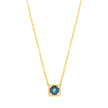 NECKLACE  GOLD 585 & SEMIPRECIOUS STONES  - 98982