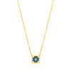 NECKLACE  GOLD 585 & SEMIPRECIOUS STONES  - 98982