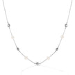NECKLACE WHITE GOLD 585 & PEARLS - 98988 - Availability: Up to 1 month