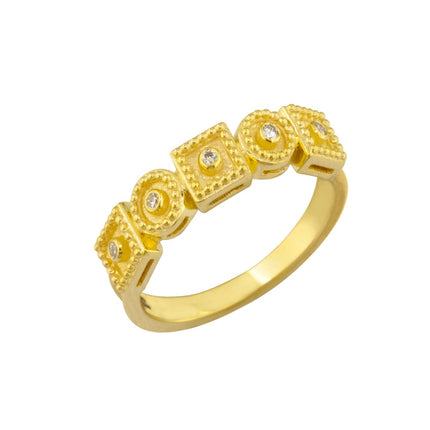 RING  GOLD 750 & PRECIOUS STONES  - 98998