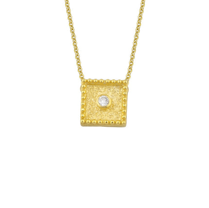 NECKLACE  GOLD 750 & PRECIOUS STONES WITH CHAIN - 99004