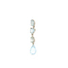 PENDANT WHITE GOLD 750 & SEMIPRECIOUS STONES - 99105