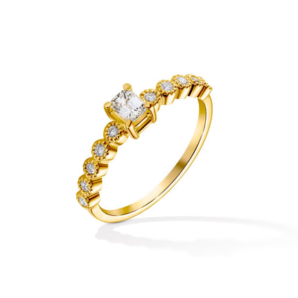 RING  GOLD 750 & PRECIOUS STONES - 99201