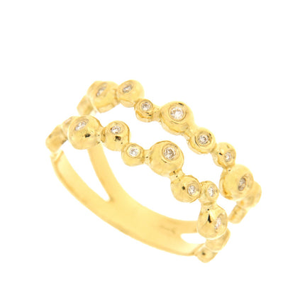 RING  GOLD 750 & PRECIOUS STONES - 99206
