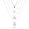 NECKLACE WHITE GOLD 750 & PRECIOUS STONES - 99208