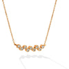 NECKLACE PINK GOLD 750 & PRECIOUS STONES  - 99252