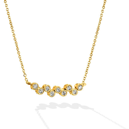 NECKLACE  GOLD 750 & PRECIOUS STONES - 99253